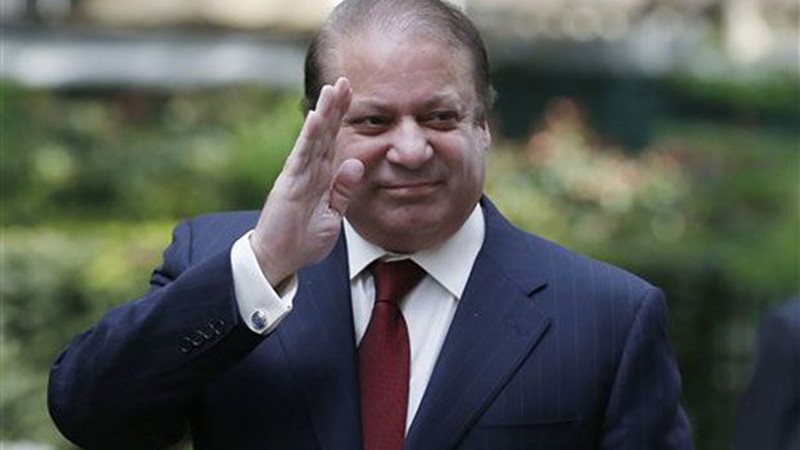 Nawaz at Gwadar