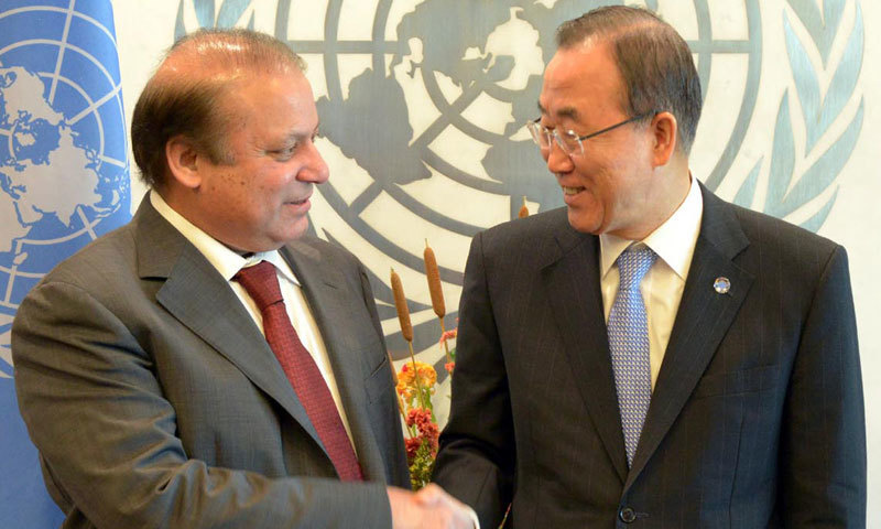Ban Ki-moon calls for dialogue on Kashmir