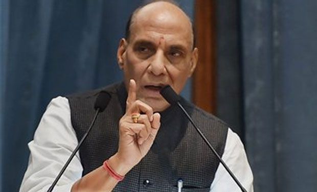 Indian Home Minister Rajnath Singh