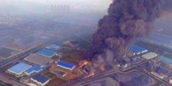blast in China plant