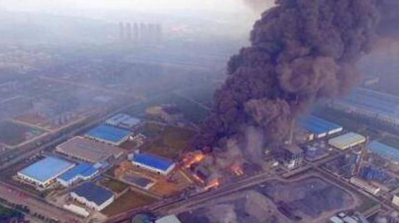 blast in China plant