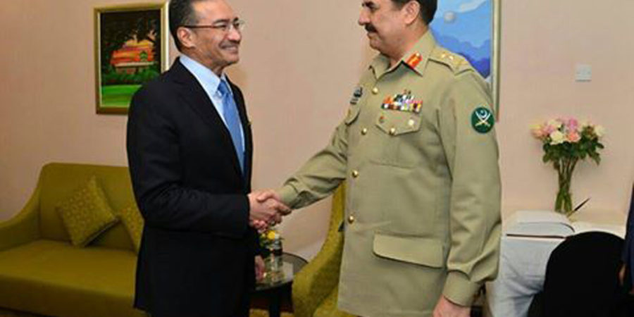 COAS with Malaysian DF