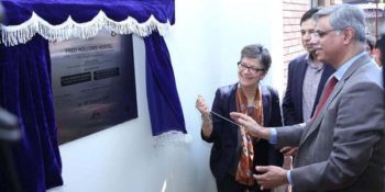 Margaret Adamson inaugurates hostel