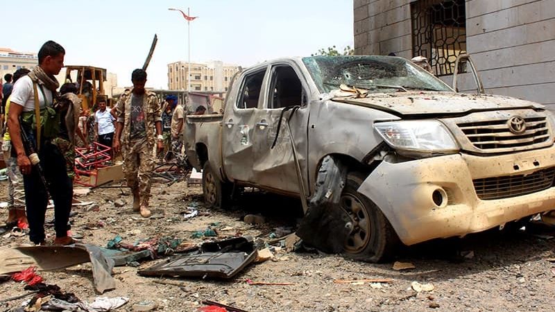 Yemen attack, IS sucide blast