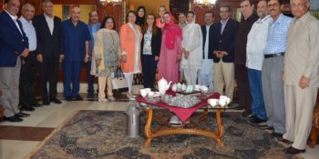 Walid Abu Ali hosted a brunch for outgoing ambassador of Morocco
