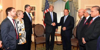 Nawaz meets John kerry