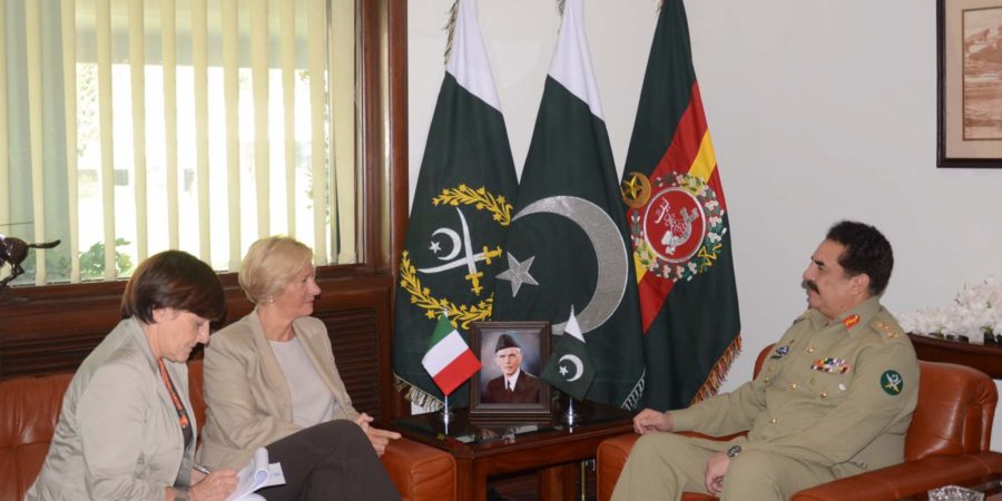 Senator Roberta Pinotti, Minister for Defence of Italy