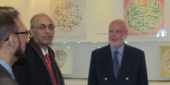 Work of Pakistani calligrapher exhibited in Paris made an impression