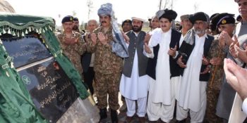 COAS, General Raheel Sharif visited North and South Waziristan today