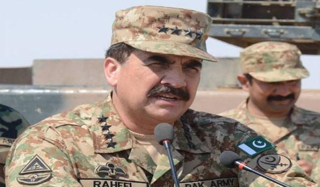 11 Indian soldiers killed on Nov 14: General Raheel Sharif