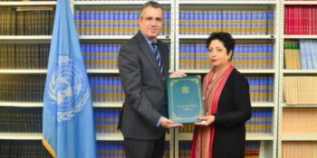 Pakistan ratifies Paris climate change accord at UN ceremony