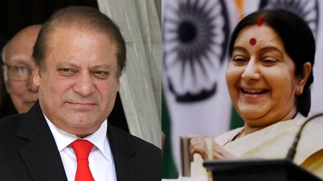 PM Nawaz writes letter to Sushma Swaraj, wishes her speedy recovery