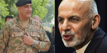 COASCOAS, Gen Bajwa pledges to work jointly for peace in the region during telephonic talk with Afghan President Ashraf Ghani