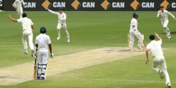 Australia win by 39 runs as Pakistan fall short of record chase