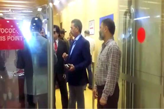 Saleem Shahzad taken into custody at Karachi airport