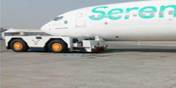 Aircraft of newly launched airliner meets accident at Islamabad airport