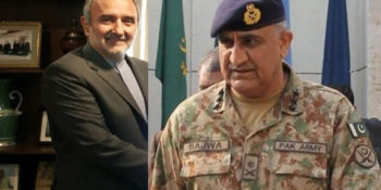 Ambassador of Iran, Mehdi Honardoost meets General Qamar Javed Bajwa