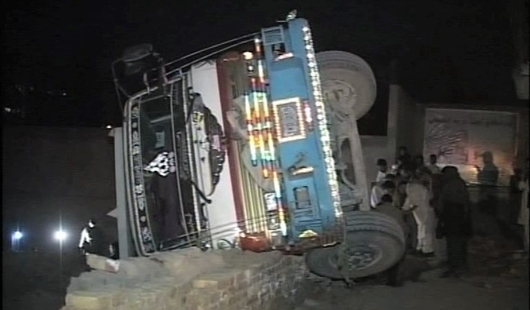 Seven killed as truck falls on house in Quetta