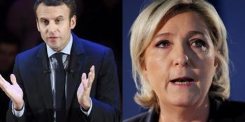 France's Macron appears set for Elysee in runoff with Le Pen