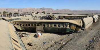 QUETTA: A car collided with Akbar Bugti Express in Quetta on Tuesday injuring at least three people. The train was en route Lahore. The car was completely destroyed in the accident, and traffic on the railway track was suspended, rescue sources told Earlier on Saturday, a goods train transporting containers to Lahore crashed into the rear side of another train carrying oil to Multan between the Bholari and Meeting Pul near Kotri, resulting into several bogies crashing into one another and many getting thrown off track. Railways DS Nisar Memon said around 23 bogies were derailed, whereas the engine of one of the trains was also completely destroyed. Both the North and South-bound train network were halted owing to the accident, with Memon saying it could take around eight hours to clear the tracks and reopen rail traffic between Karachi and Punjab. No casualties were reported in the accident.