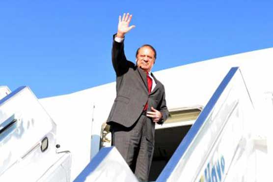 ISLAMABAD (Dunya News) - Prime Minister Nawaz Sharif has embarked on a three-day visit to the Kingdom of Saudi Arabia (KSA) from 21-22 May 2017 to participate in the first trilateral US-Arab-Islamic Summit, to be held in Riyadh on Sunday. In addition to King Salman and US President Donald J. Trump, 55 Heads of State and Government from the Muslim world have been invited to participate in the Summit. The Summit in Riyadh will provide an opportunity for the participating countries to discuss how to overcome the menace of terrorism and extremism across the world. The Summit is expected to delink ‘terrorism’ from any particular religion, culture, civilization or region. In his address at the Summit, as well as during his interaction with world leaders, Prime Minister Muhammad Nawaz Sharif will focus on Islam’ message of peace, tolerance and unity. He will highlight the great sacrifices and major successes achieved by Pakistan in defeating the scourge of terrorism and extremism in the region. The Prime Minister will also join the world leaders to attend the inauguration ceremony of the World Centre against Extremism, an important counter-radicalization initiative by Saudi Arabia.