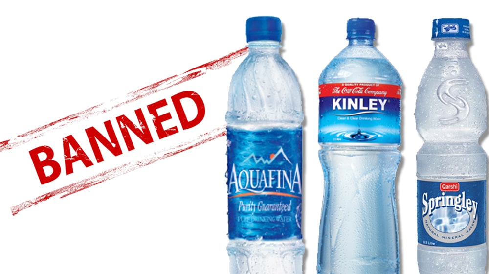 PFA bans sale of bottled water from three popular brands