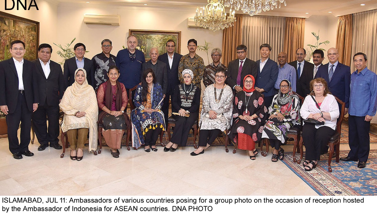 Indonesian ambassador fetes his colleagues from ASEAN, other countries