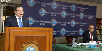 Ambassador of Kazakhstan delivers lecture on Kazakhstan-Pakistan relations