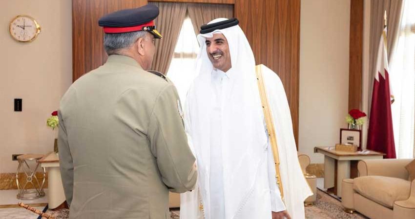 Emir of Qatar appreciates Pakistan's efforts for regional stability