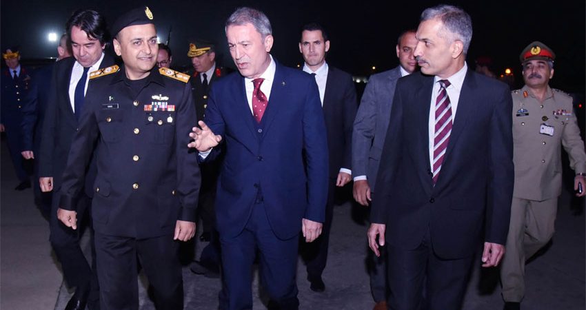 Turkish Defence Minister arrives in Islamabad on two-day visit