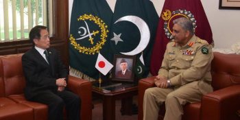 Japanese ambassador pays farewell call on COAS General Bajwa