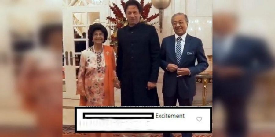 Malaysian First lady reveals why she held PM Imran Khan's hand?