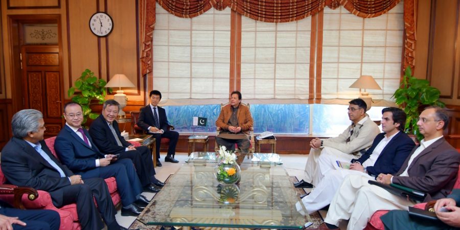 Chairman Shanghai Electric Power meets PM Imran Khan