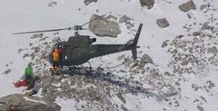 Army rescues people trapped in snow