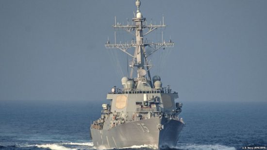 US Warship Heads for Black Sea