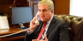 Phone call between Foreign Minister and Mirwaiz Umar Farooq