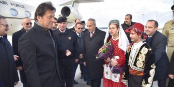 PM Imran Khan reaches Turkey on first visit