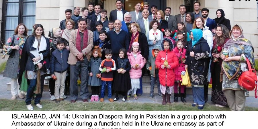 Ukraine embassy hosts Ukrainian Diaspora in Pakistan to celebrate winter festivities