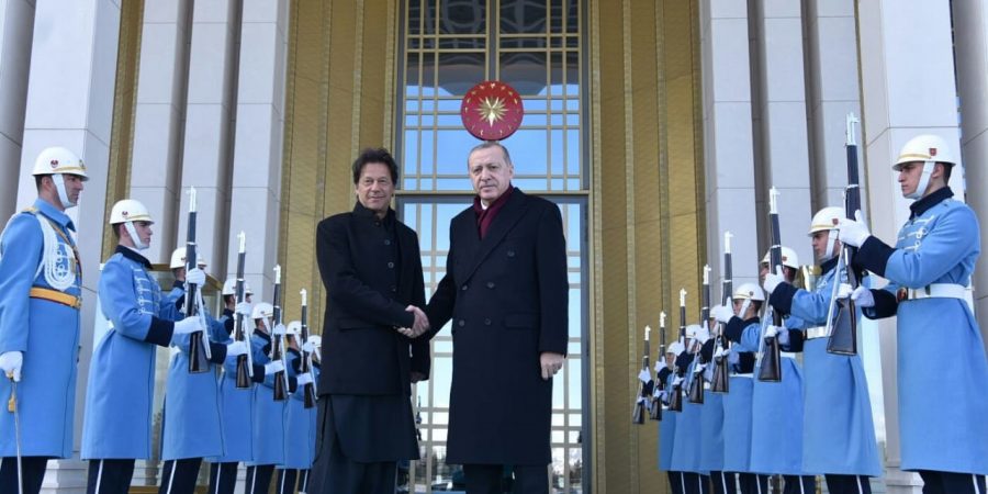 PM Khan meets Turkish President Erdogan in Ankara