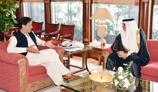 Saudi envoy meets PM Imran Khan