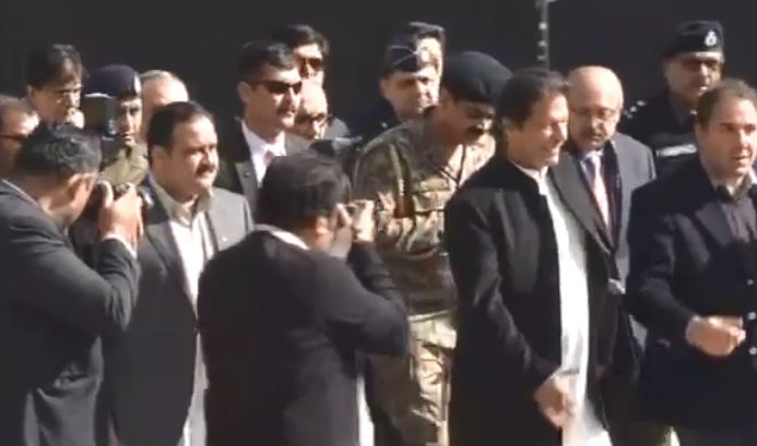 PM arrives at NAMAL College Mianwali