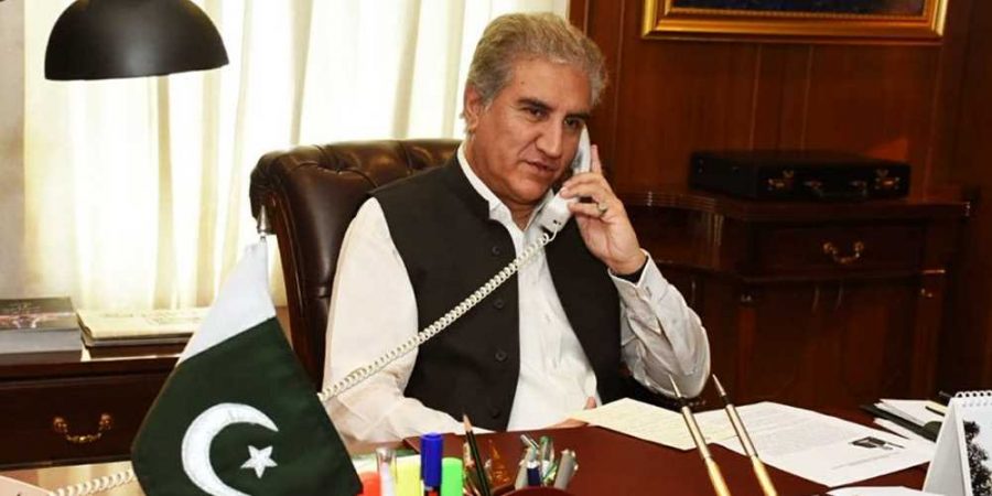 FM Qureshi telephones Minister of Foreign Affairs of Belgium