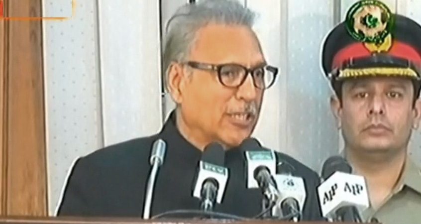 President urges India to stop its atrocities in Occupied Kashmir