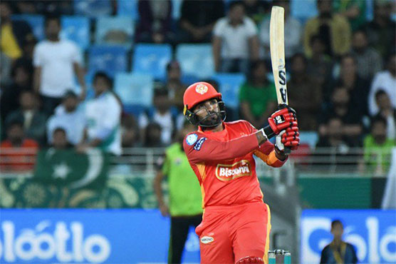 Islamabad United prevail over Lahore Qalanders in PSL-4 opener