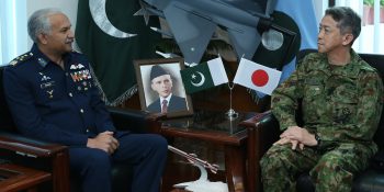 Lt General Takashi MOTOMATSU of Japan visits Air Headquarters