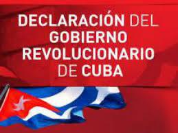 Statement by Revolutionary Government. it is imperative to halt the imperialist military adventure against Venezuela