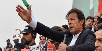 Democracy isn't in danger but big dacoits are: PM Imran
