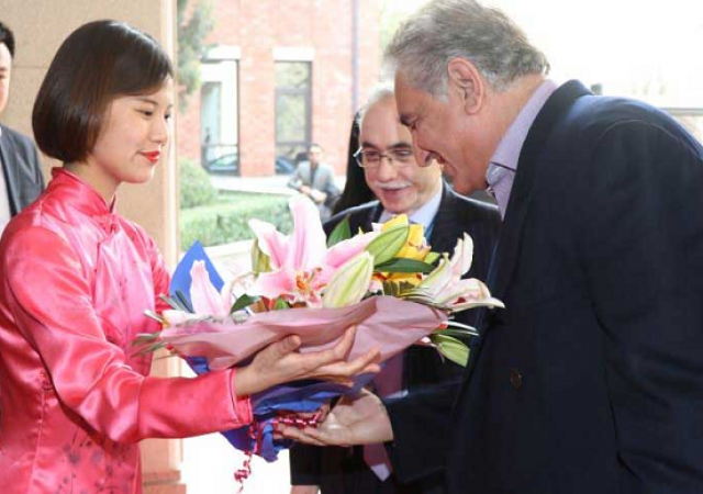 FM Qureshi reaches China on three-day visit