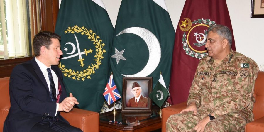 Deputy National Security Advisor to Prime Minister of UK meets Gen. Bajwa