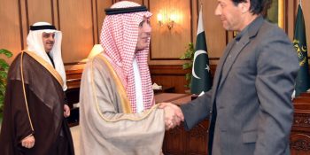 Saudi Minister of State for Foreign Affairs meets Imran Khan